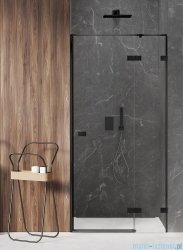 New Trendy Avexa Black drzwi wnękowe 90x200 cm przejrzyste prawa EXK-1549