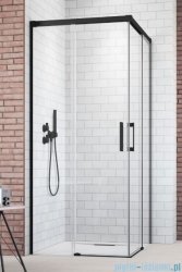 Radaway Idea Black Kdd kabina 100cm część lewa czarny mat/szkło przejrzyste 387062-54-01L