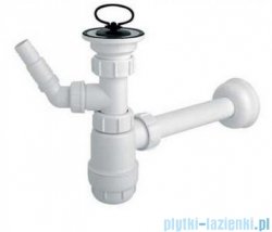 McAlpine Syfon umywalkowy butelkowy niski HC1LWM