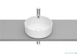 Roca Inspira Round umywalka nablatowa 37cm biała matowa A327523620