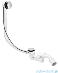 McAlpine syfon wannowy odpływowo-przelewowy pokrywa chrom HC31M-N2-1M