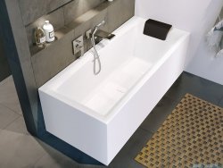 Riho Still Square Plug&Play wanna prostokątna 180x80cm lewa z obudową + nóżki + syfon B099031005