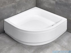 Radaway Brodzik półokrągły Samos A 80x80 ze zdejmowaną obudową 4S88300-03