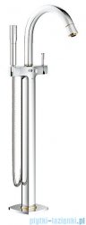 Grohe Grandera jednouchwytowa bateria wannowa chrom/złoty 23318IG0