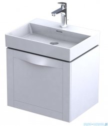 Oristo Skagen szafka z umywalką wisząca 59x50x45 biały mat OR49-SD1S-60-2/UME-BD-60-91
