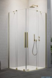 Radaway Furo Brushed Gold KDD kabina 120x80cm szczotkowane złoto 10105120-99-01L/10105080-99-01R