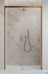Radaway Idea DWJ Brushed Copper drzwi wnękowe 125cm lewe szczotkowana miedź 387023-93-01L