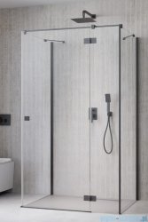 Radaway Brushed Essenza GunMetal Kdj+S kabina 90x100x90cm prawa szczotkowany grafit 1384050-01-01/1385022-92-01R/1384050-01-01