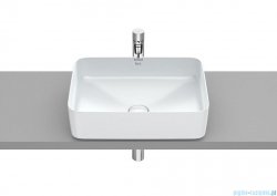 Roca Inspira Square umywalka nablatowa 50x37cm Perłowy A327530630
