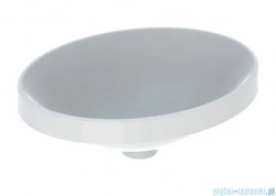 Geberit VariForm Umywalka owalna wpuszczana w blat bez przelewu 50x40cm KeraTect 500.710.00.2