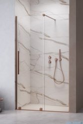 Radaway Furo Brushed Copper DWJ drzwi prysznicowe 90cm prawe szczotkowana miedź 10107472-93-01R/10110430-01-01