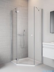 Radaway Essenza New Ptj kabina pięciokątna 100x80cm lewa szkło przejrzyste 385010-01-01L/385055-01-01