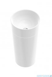 Marmorin Duo S umywalka wolnostojąca biały połysk PS536090380