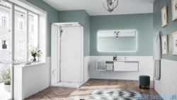 Novellini Glax 1 2.0 kabina standard 100x70 lewa srebrna  G21A107SMF-1BB