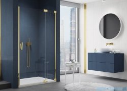 SanSwiss Cadura Gold Line drzwi wahadłowe 100cm jednoczęściowe prawe z polem stałym CA13D1001207