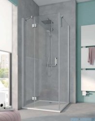 Kermi Osia Drzwi prysznicowe 1 skrzydłowe z polem stałym lewe, szkło przezroczyste 100 cm OSSTL10020VPK