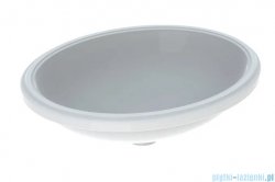 Geberit VariForm Umywalka owalna bez przelewu 56x46cm szkliwiony spód KeraTect 500.755.00.2