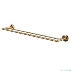 Tiger Cooper Gold Wieszak podwójny na ręcznik złoty 800560