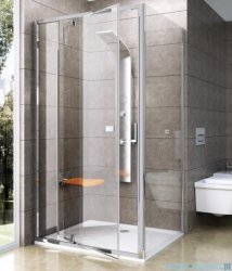 Ravak Pivot PPS ścianka prysznicowa 100cm aluminium transparent Anticalc 90GA0C00Z1