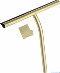 Deante SILIA Ściągaczka do wody z wieszakiem złoty szczotkowany ADI_R31K