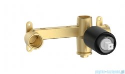 Roca Targa element podtynkowy do baterii Czarny Mat  A5E3503NB0