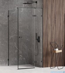 New Trendy Avexa Black kabina prostokątna 100x120x200 cm przejrzyste prawa EXK-1595