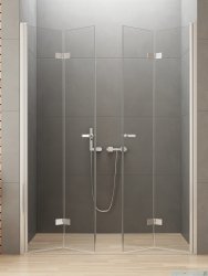 New Trendy New Soleo 230x195 cm drzwi wnękowe składane podwójne szkło przejrzyste D-0262A