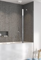 Radaway Nes 8 PND II parawan nawannowy 140cm prawy chrom połysk/przejrzyste 10088140-01-01R