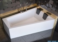 Besco Intima Duo 170x125cm wanna asymetryczna prawa + obudowa + syfon #WAID-170-NP/#OAP-170-INT/19975