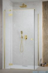 Radaway Essenza 8 Gold Kdj kabina 100x70cm lewa złoty połysk/szkło przejrzyste 10480612-01-01L/10470337-09-01L/10113070-01-01