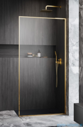 Radaway Modo F SL Gold II kabina Walk-in 105x201,6cm prawa złoty połysk szkło przejrzyste 10419105-09-01R