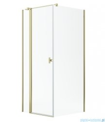 Radaway Nes Kdj II Gold kabina 80x70cm lewa złoty połysk 10032080-09-01L/10039070-01-01