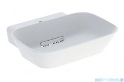 Geberit One CleanDrain Umywalka prostokątna z otworem na baterię 50x42,5cm biały mat KeraTect 505.053.00.1