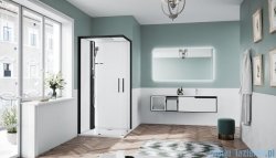 Novellini Glax 1 2.0 kabina standard 90x70 lewa czarna G21A9070STFL-1HH