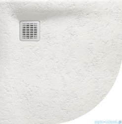 Roca Terran 90x90cm brodzik półokrągły konglomeratowy beżowy AP10538438401650