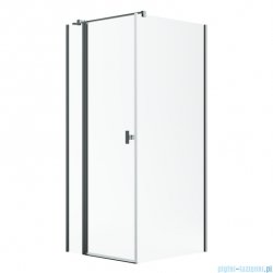 Radaway Nes Kdj II Brushed GunMetal kabina 120x80cm lewa szczotkowany grafit 10032120-92-01L/10039080-01-01