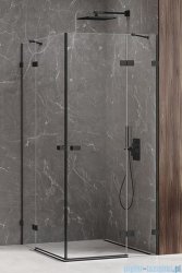 New Trendy Avexa Black kabina kwadratowa 80x110x200 cm przejrzyste EXK-1839