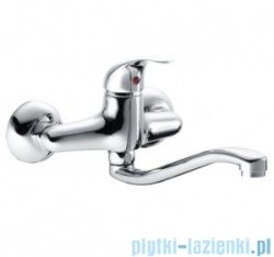 KFA BARYT Bateria umywalkowo-zlewozmywakowa ścienna dł. wylotu 150 mm chrom 550-810-00