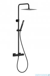 KFA LOGON PREMIUM BLACK deszczownia z baterią termostatyczną natryskową czarny 5746-920-81