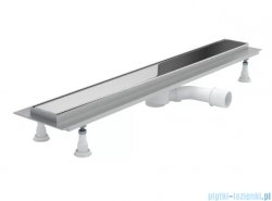 Schedpol Schedline Regular Line odpływ liniowy z maskownicą Steel 80x8cm SOLSL-80080