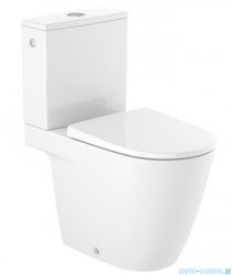 Roca Ona Rimless miska do kompaktu biały SUPERGLAZE  A342687S00