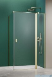 Radaway Nes 6 Kdj II Brushed Light Gold kabina 90x70cm prawa szczotkowane jasne złoto 10032090-98-01R/10039070-01-01