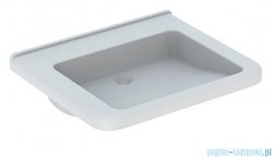 Geberit Selnova Comfort Square Umywalka bez barier, bez otworu na baterię, bez przelewu 65x55cm 500.790.01.7