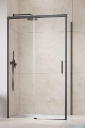 Radaway Idea Kdj Brushed GunMetal kabina 100x100cm lewa szczotkowany grafit 387040-92-01L/387052-92-01R