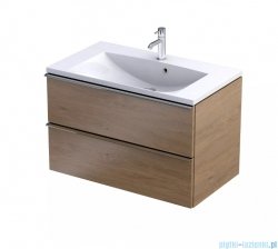 Oristo Etna szafka podumywalkowa wisząca 80x50x45 dąb kamienny OR52-SD2S-80-78