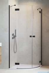 Radaway Essenza Black Pdd kabina 100x80cm szkło przejrzyste 1385003-54-01L/1385002-54-01R