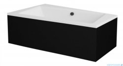 Besco Obudowa CZARNY mat do wanny Infinity  170x110 P/L OAI-170-NSC