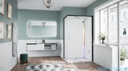 Novellini Glax 1 2.0 kabina z sauną parową 120x80 prawa czarna G212P120DT5-1HH