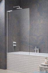 Radaway Modo SL White PNJ II parawan nawannowy 80cm lewy biały mat/przejrzyste 10316080-04-01L