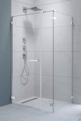 Radaway Arta Kds I kabina 100x80cm lewa szkło przejrzyste 386620-03-01L+1386100-03-01+386110-03-01